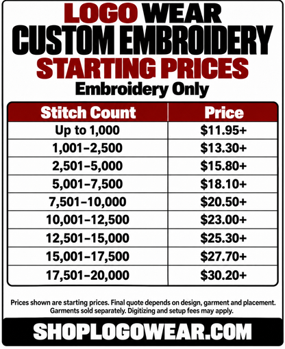 Custom Embroidery