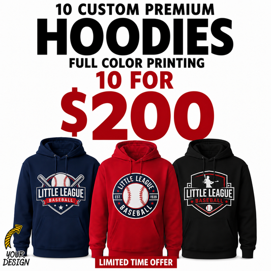 10 Custom Hoodies