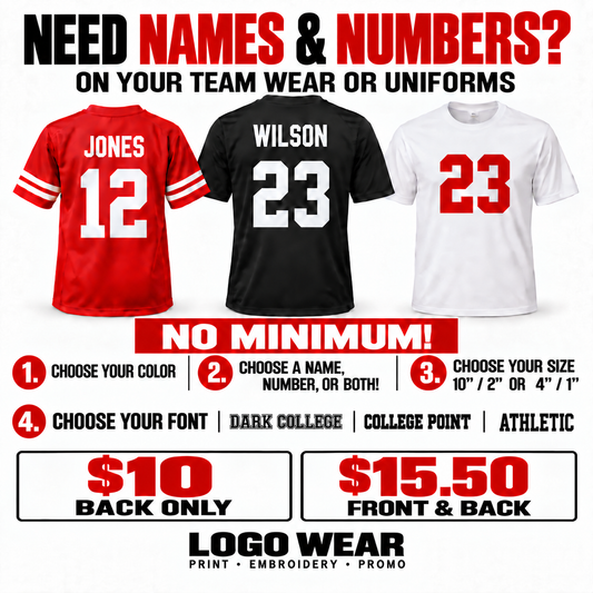 Team Name & Number