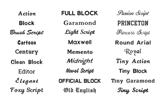 Basic Name/Text Line