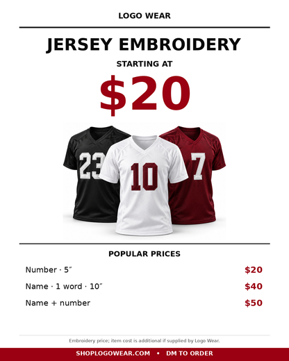 Jersey Embroidery
